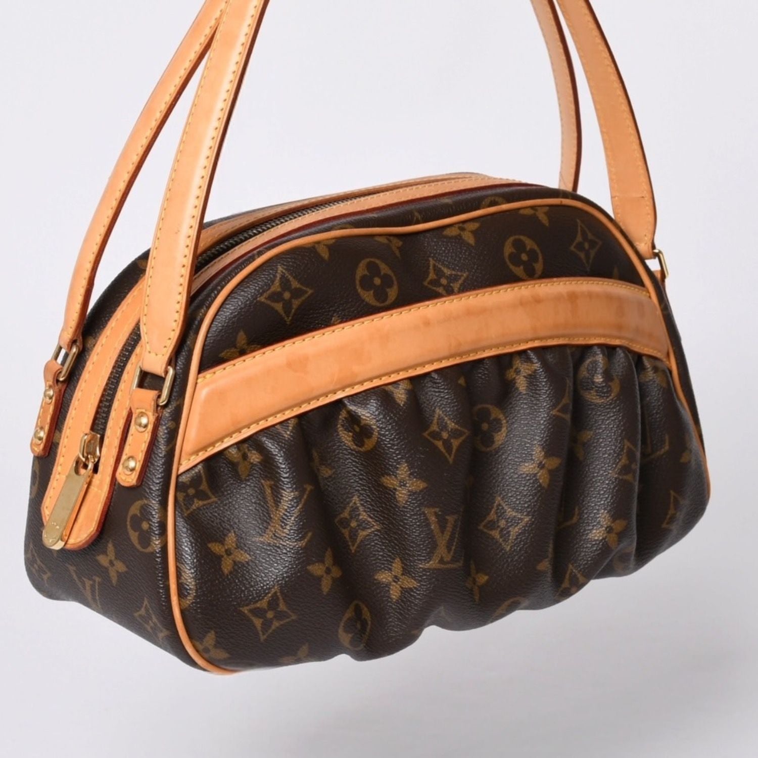 Louis Vuitton Clara Bag Monogram Leather Brown — view 3