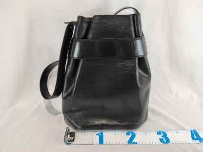 Louis Vuitton Shoulder Bag Sac Deport Noir Epi — view 2