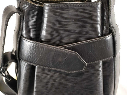 Louis Vuitton Shoulder Bag Sac Deport Noir Epi — view 8