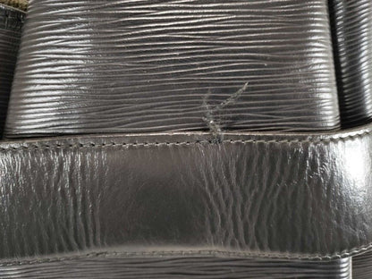 Louis Vuitton Shoulder Bag Sac Deport Noir Epi — view 3
