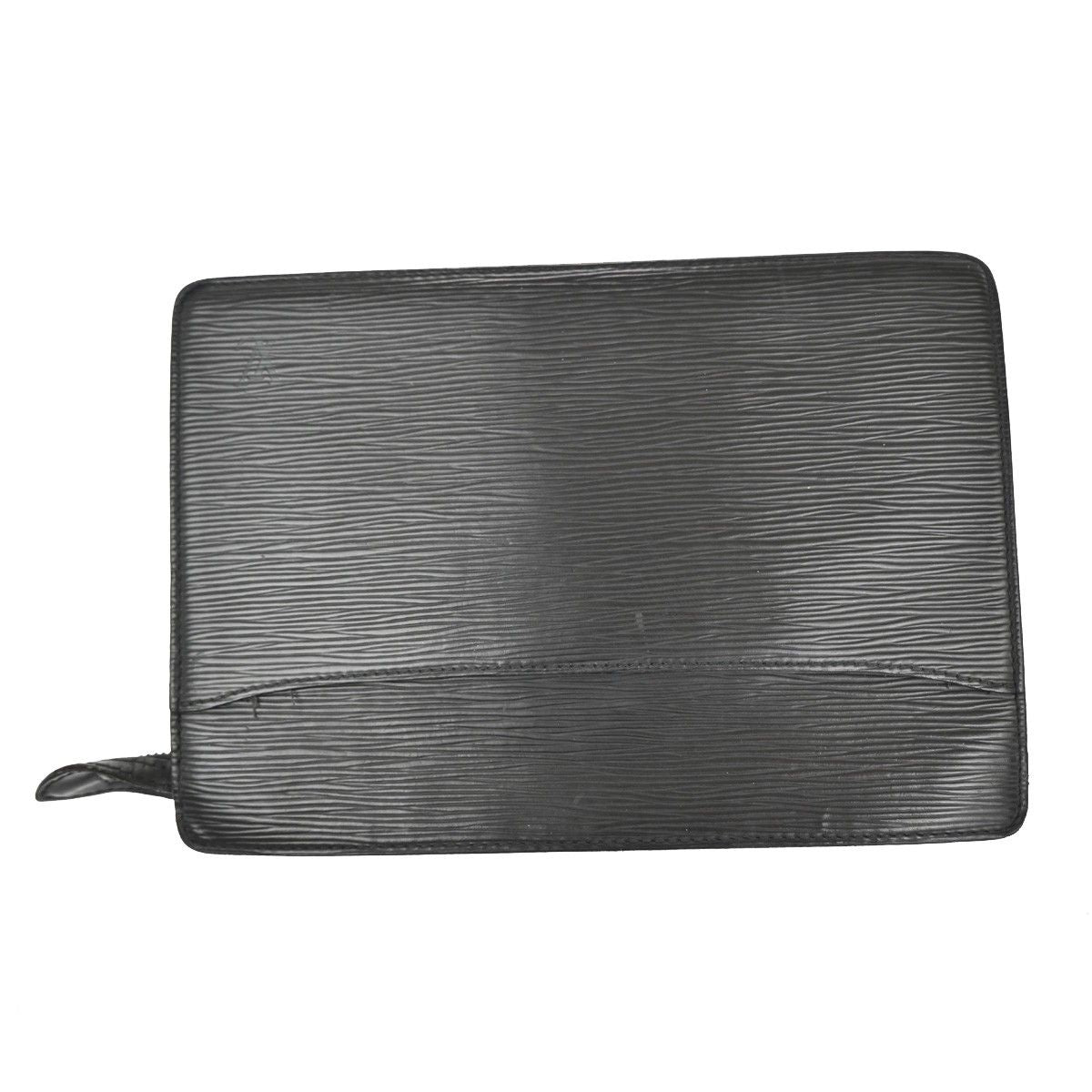 Louis Vuitton Pochette Homme Clutch Handbag Epi Black — view 5