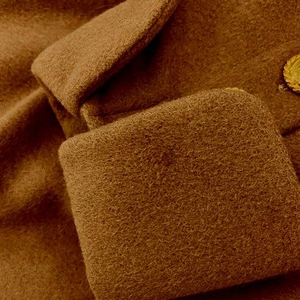 Chanel Boutique Star Coat Outer CC Logo Button 38 Beige YT — view 9
