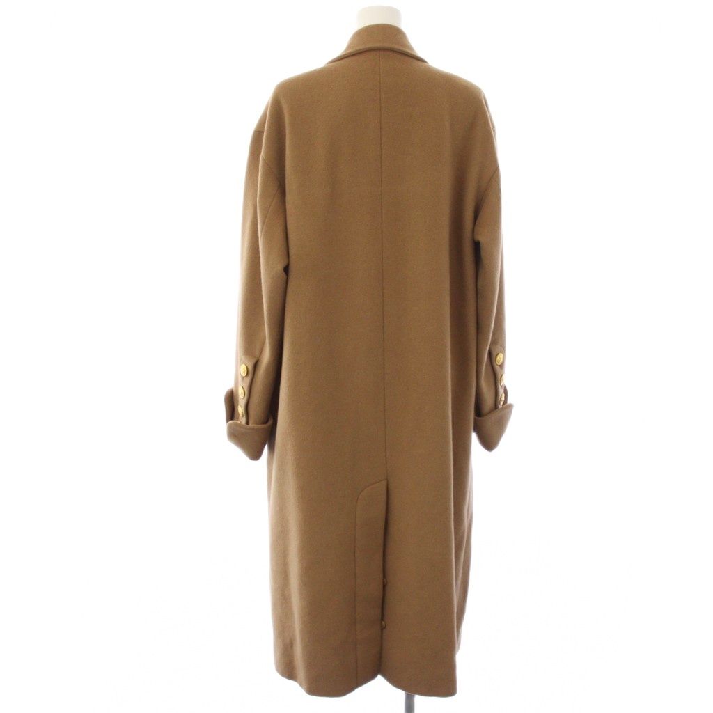 Chanel Boutique Star Coat Outer CC Logo Button 38 Beige YT — view 3