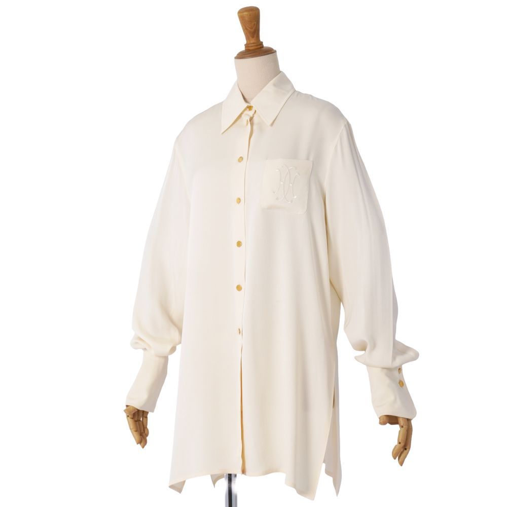 Hermes Vintage Shirt Blouse Long Sleeve — view 4