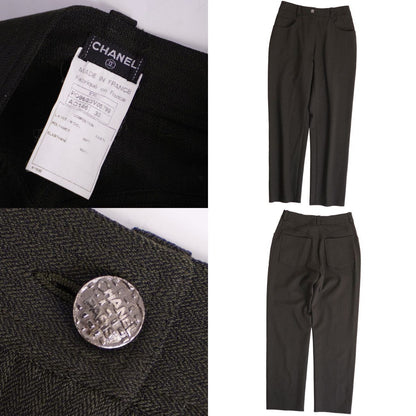 Chanel Vintage Pants Long Logo — view 6