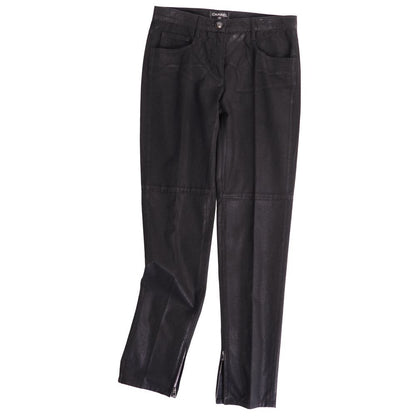 Chanel Pants Denim Black