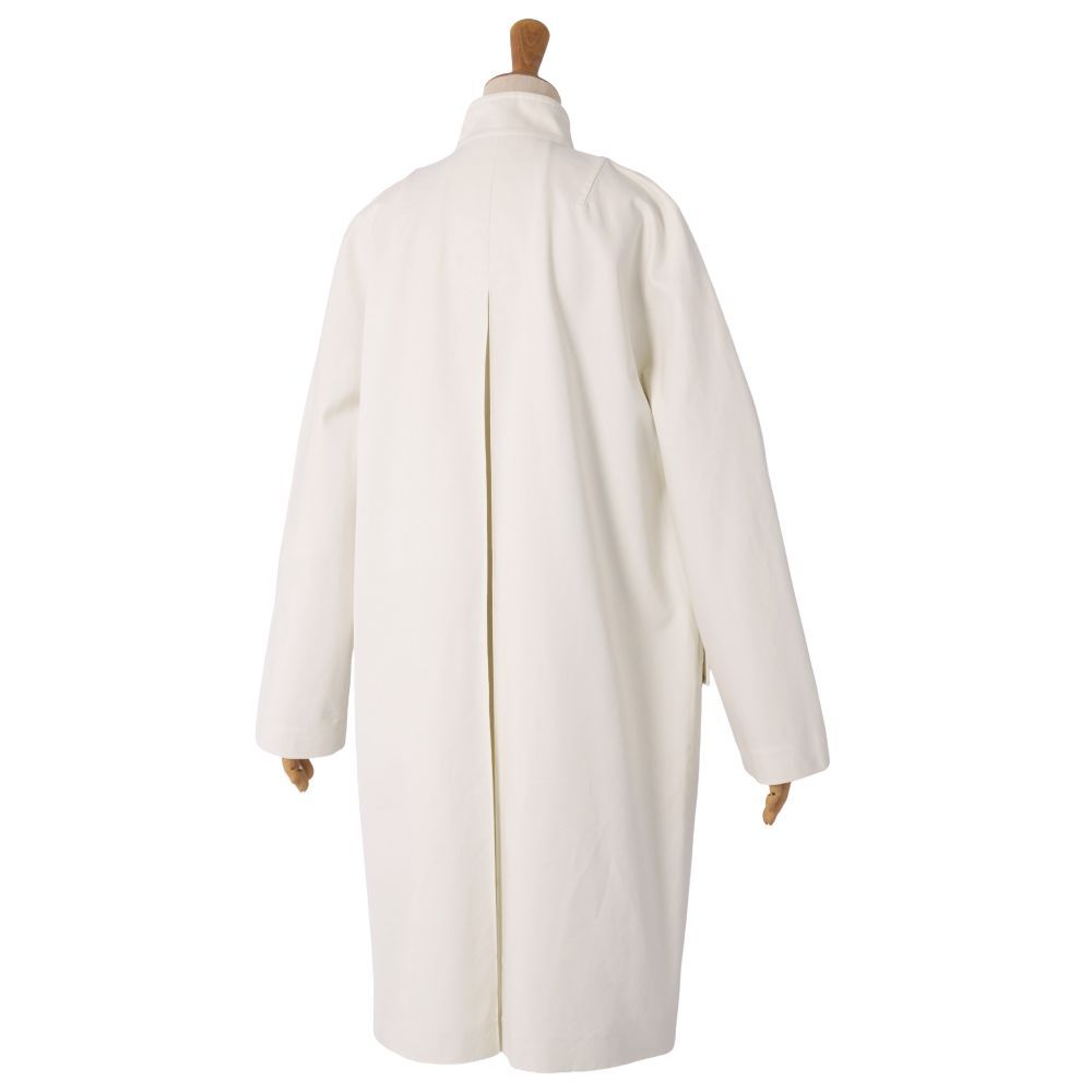 Hermes Coat Long Cotton Gabarge — view 6