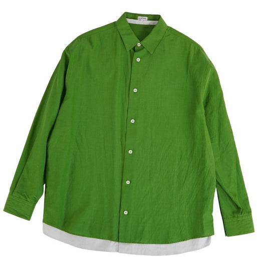 Loewe Shirt Blouse Long Sleeve Cotton Silk