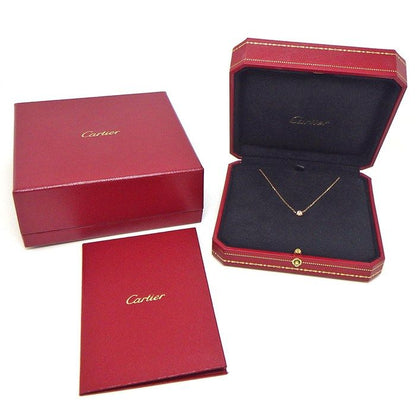 Cartier Necklace Dame le LM Diamant Leger 1 Point Diamond 18k Pink Gold — view 6