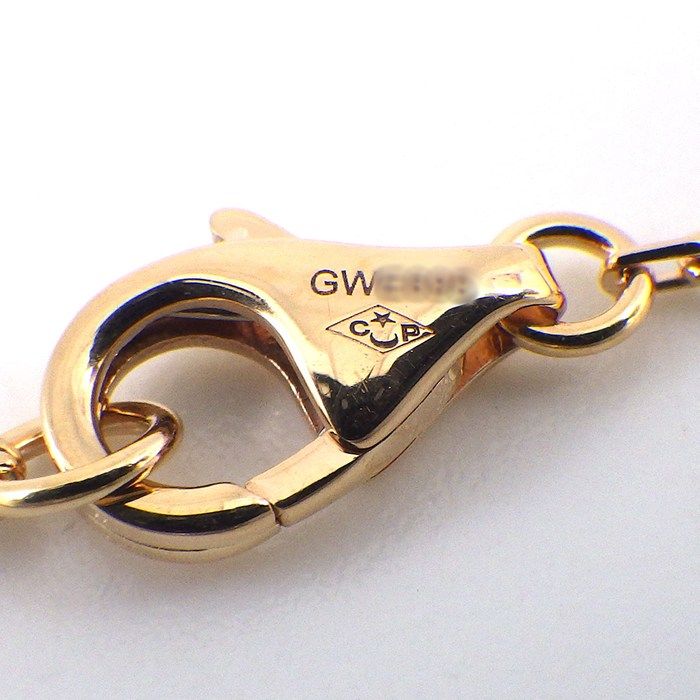Cartier Necklace Dame le LM Diamant Leger 1 Point Diamond 18k Pink Gold — view 4