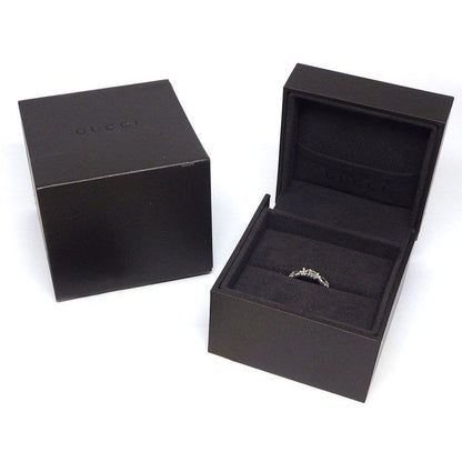 Gucci Ring Flora Double Flower Diamond 18k White Gold — view 6