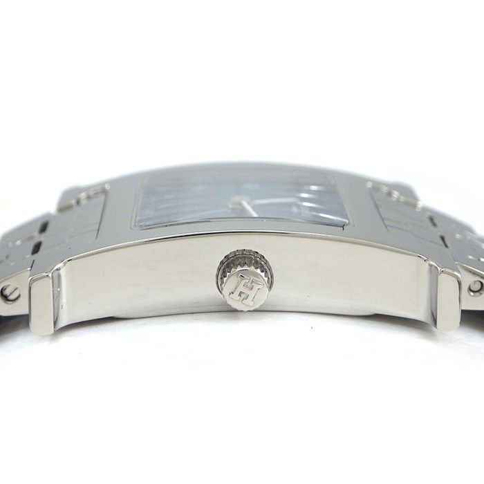 Hermes Watch Square Blue Dial SS Quartz Analog — view 2