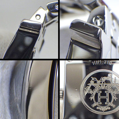 Hermes Watch Square Blue Dial SS Quartz Analog — view 6