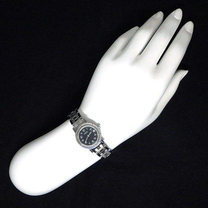 Hermes Watch Black Dial Date SS Quartz Analog — view 9