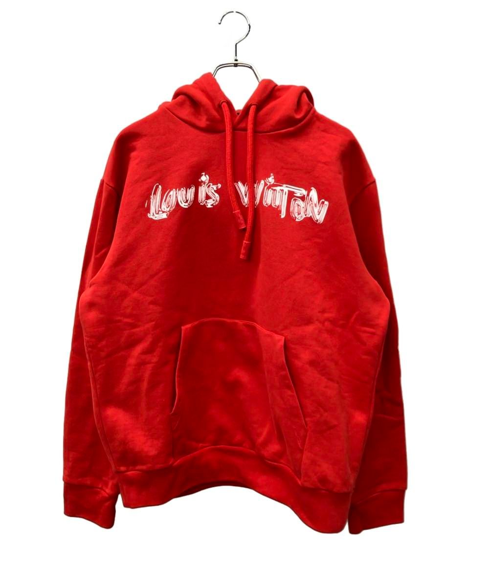 Louis Vuitton Long Sleeve Hoodie LV Logo Print Sweatshirt