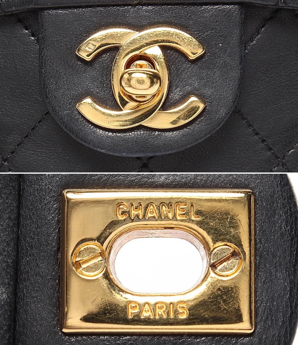 Chanel Chain Shoulder Bag Single Flap Gold Quilted 17 Lambskin 0 — view 6