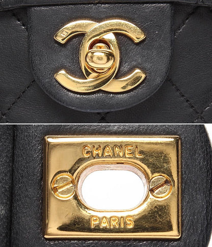 Chanel Chain Shoulder Bag Single Flap Gold Quilted 17 Lambskin 0 — view 6