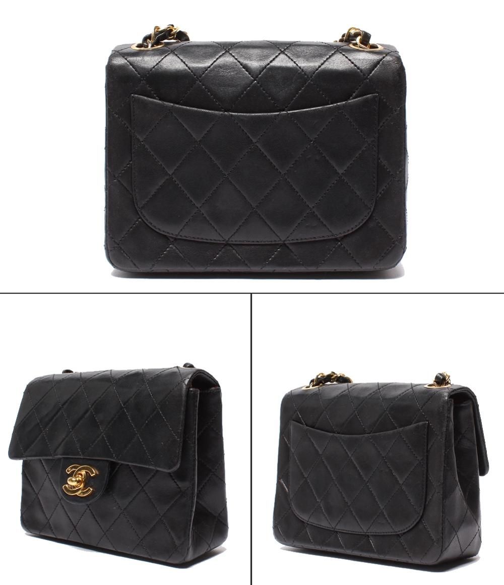 Chanel Chain Shoulder Bag Single Flap Gold Quilted 17 Lambskin 0 — view 2