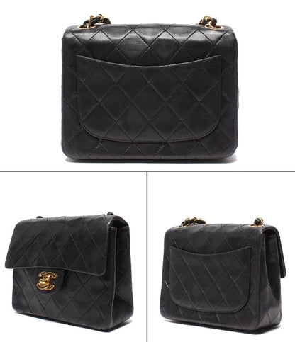 Chanel Chain Shoulder Bag Single Flap Gold Quilted 17 Lambskin 0 — view 2