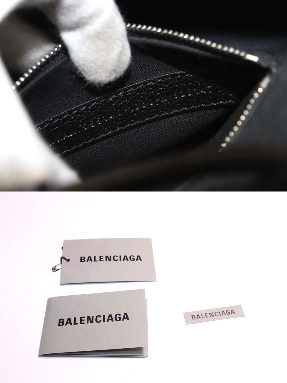 Balenciaga Shopping Xxs Leather 2-Way Tote — view 7