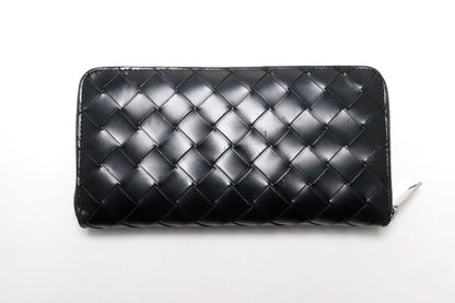 Bottega Veneta Intrecciato Leather Zip Around Wallet — view 2