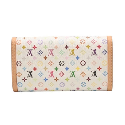 Louis Vuitton Porte Tresor International Wallet Takashi Murakami White — view 2