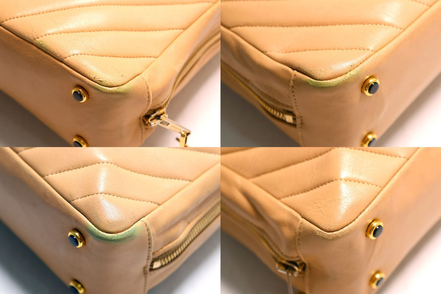 Chanel Chez Blanc Leather Shoulder Bag — view 4