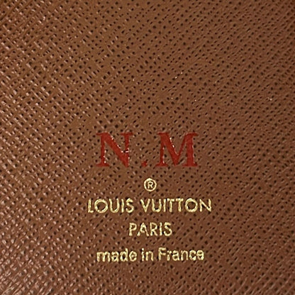 Louis Vuitton Trifold Wallet Monogram Portefeuille Victorine Initial Leather — view 5