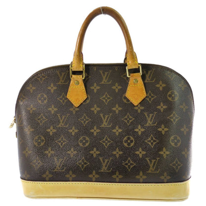 Louis Vuitton Monogram Alma Drawstring Handbag Brown All