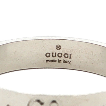 Gucci Icon Ring 18k White Gold 58