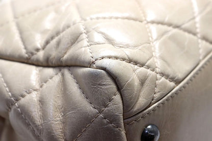 Chanel Quilted Leather Chain Shoulder Bag — view 9