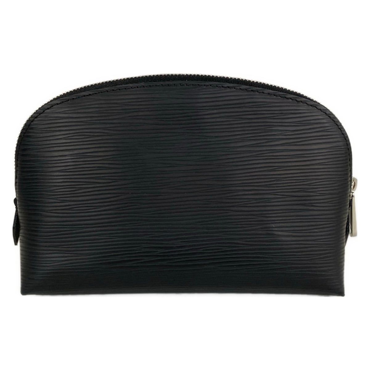 Louis Vuitton Pouch Epi Pochette Cosmetic Noir Leather