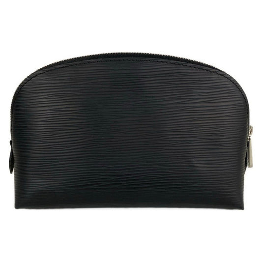 Louis Vuitton Pouch Epi Pochette Cosmetic Noir Leather