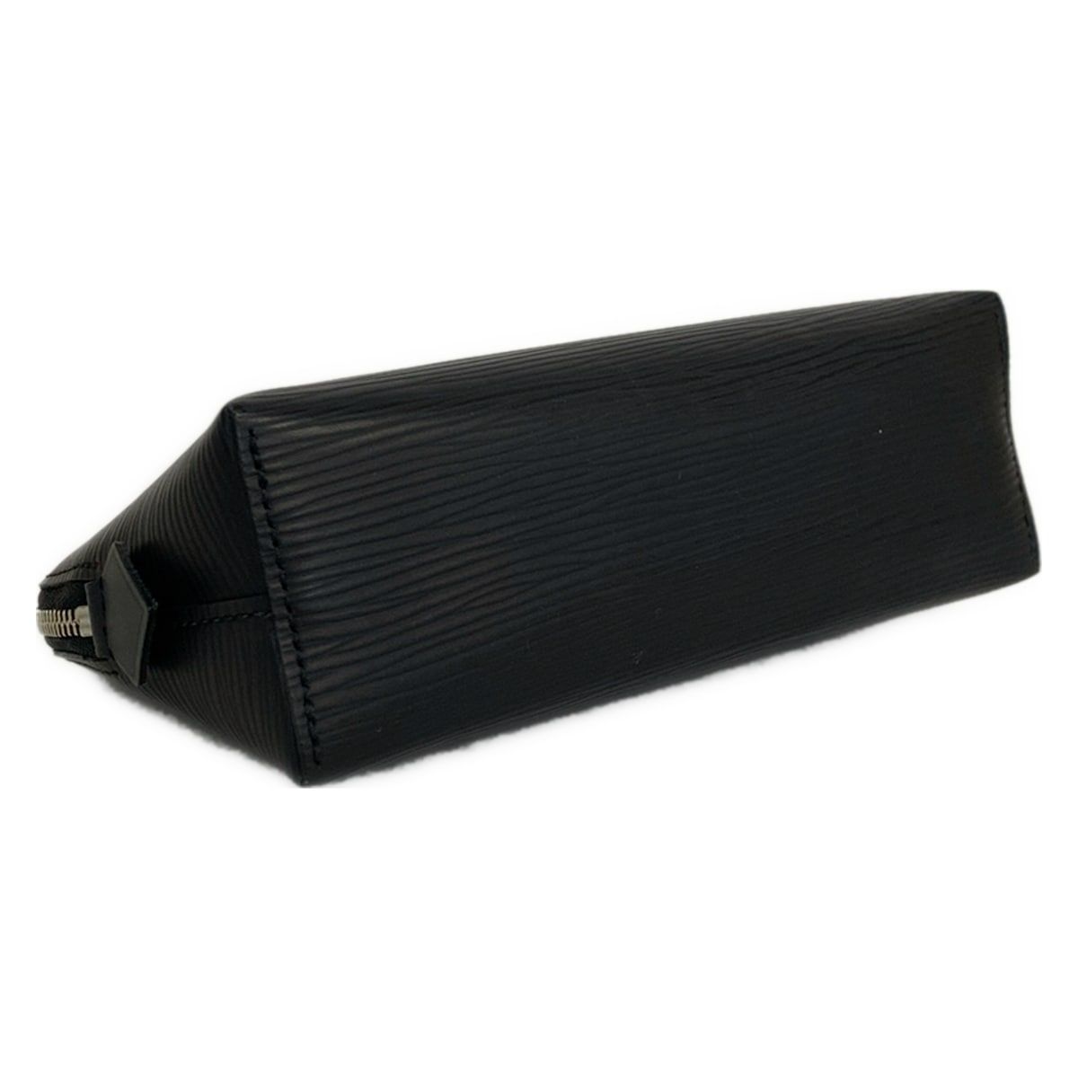 Louis Vuitton Pouch Epi Pochette Cosmetic Noir Leather — view 3