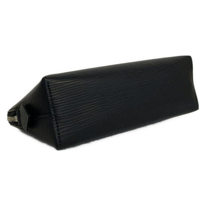 Louis Vuitton Pouch Epi Pochette Cosmetic Noir Leather — view 3