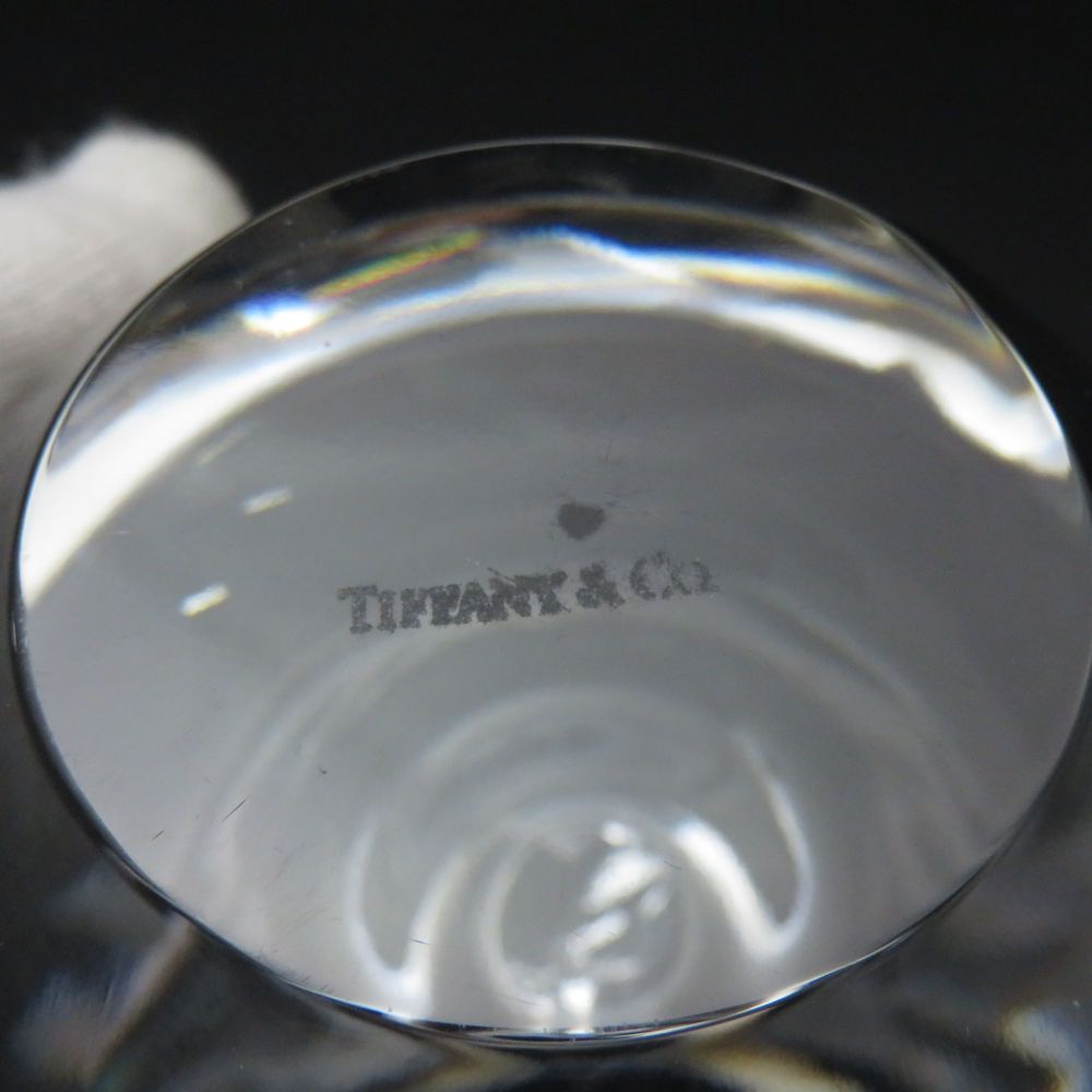 Tiffany & Co Apple Paperweight Crystal Glass Ornament — view 4