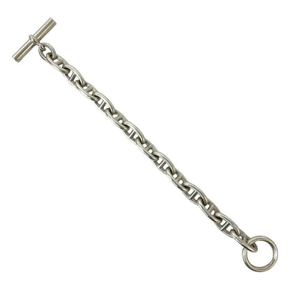 Hermes Chaine D'ancre GM 13 Pieces 925 Sterling Silver Chain Bracelet — view 6