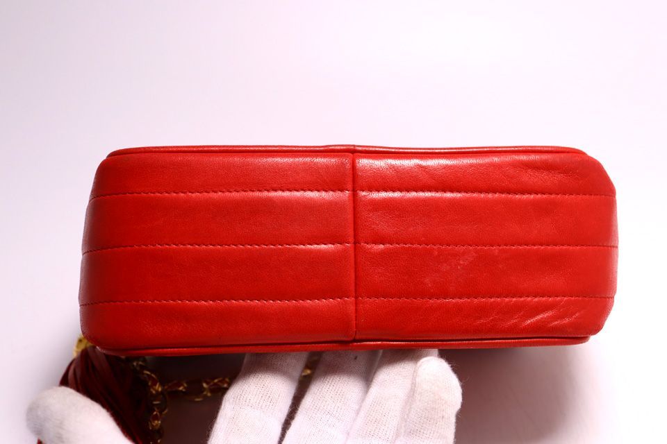 Chanel Mademoiselle CC Logo Leather Chain Shoulder Bag — view 3