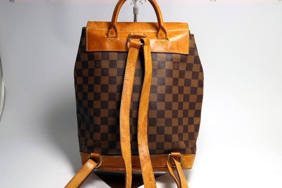 Louis Vuitton Damier Harlequin Leather Backpack — view 2