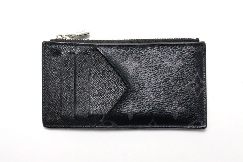 Louis Vuitton Taigarama Coin Card Holder Leather Wallet — view 2