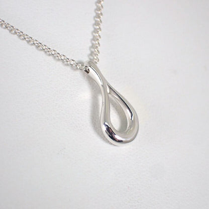 Tiffany & Co 925 Teardrop Pendant Necklace — view 3