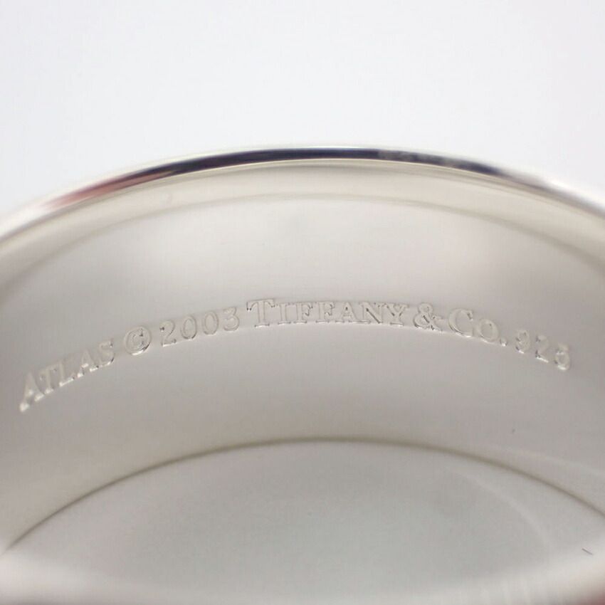 Tiffany & Co 925 Atlas Wide Ring