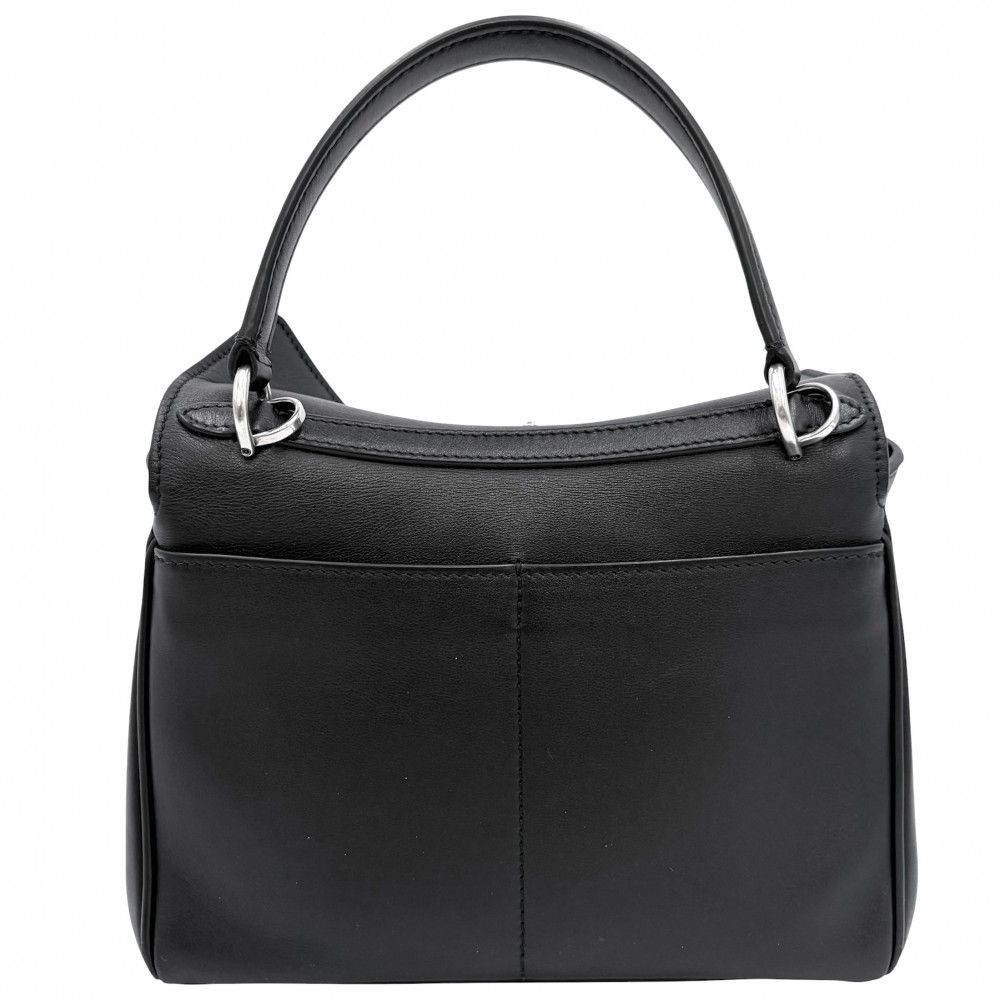 Balenciaga 2-Way Rodeo Mini Shoulder Bag Crossbody Calf Black Antique Silver — view 2