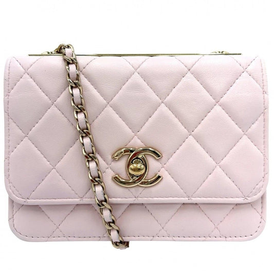 Chanel Chain Wallet Trendy CC Quilted Shoulder Bag Crossbody CC Logo Lambskin