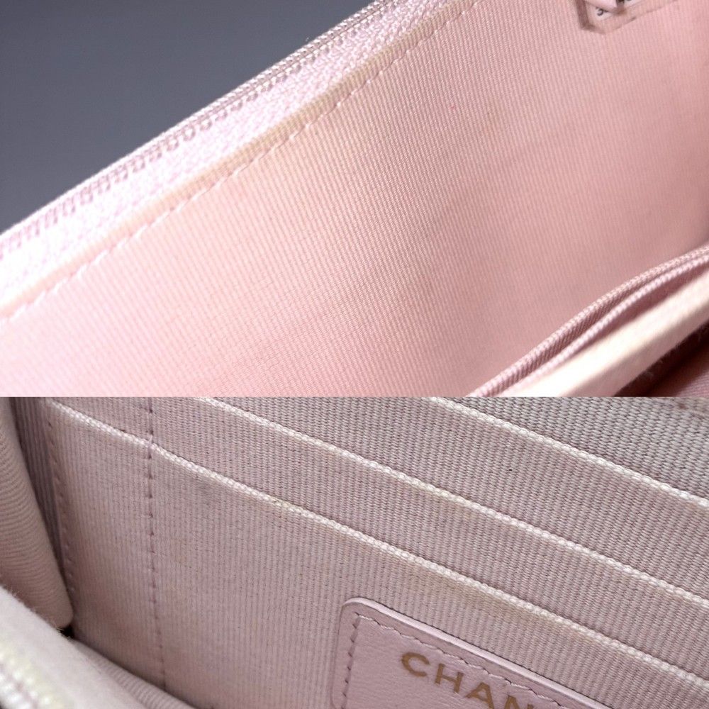 Chanel Chain Wallet Trendy CC Quilted Shoulder Bag Crossbody CC Logo Lambskin — view 8