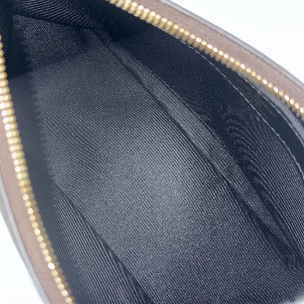 Louis Vuitton Shoulder Bag Monogram Boulogne PM Crossbody Black Noir Brown Gold — view 4