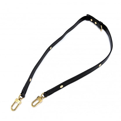 Louis Vuitton Shoulder Bag Monogram Boulogne PM Crossbody Black Noir Brown Gold — view 8