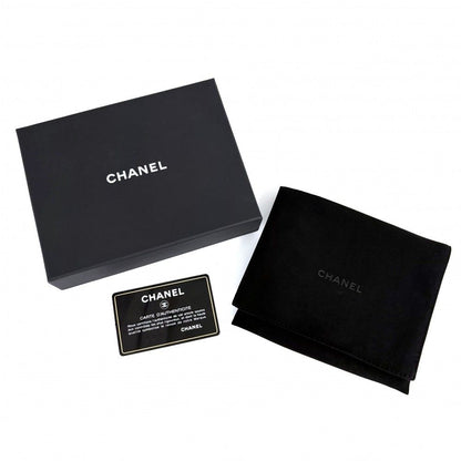 Chanel Trifold Wallet Quilted Timeless Classic Mini Compact Snap Button Caviar — view 9