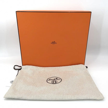 Hermes Shoulder Bag Vidopoche Leather Black Silver — view 7