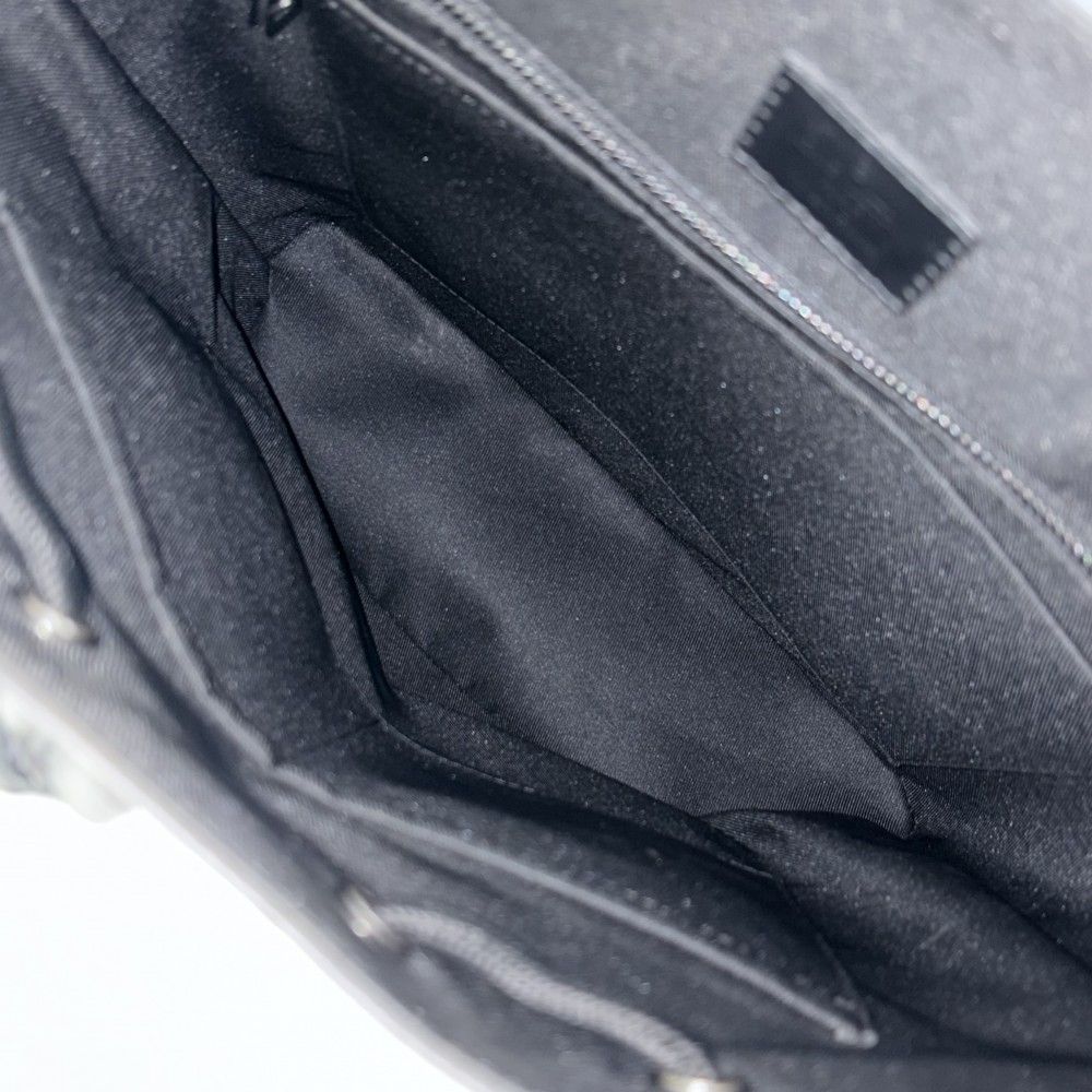 Louis Vuitton Backpack Monogram Eclipse Reverse Christopher MM Black Silver — view 4